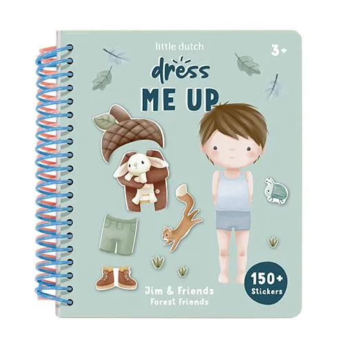 Livre Habille ton personnage Jim & Friends
