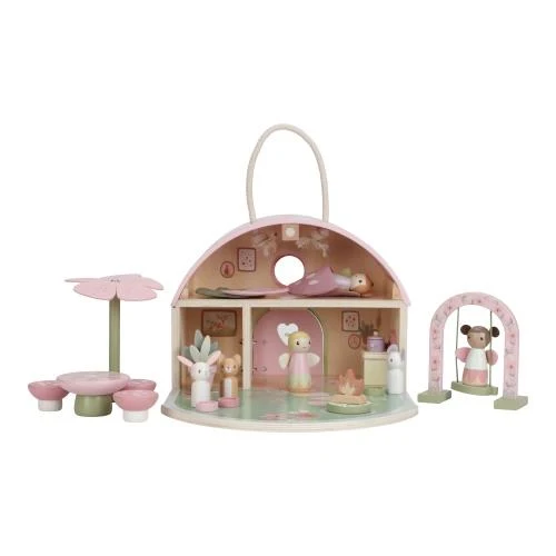 Maison de poupée en bois Fairy Garden