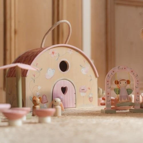 Maison de poupée en bois Fairy Garden