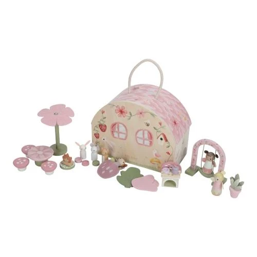 Maison de poupée en bois Fairy Garden