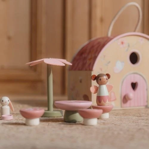 Maison de poupée en bois Fairy Garden