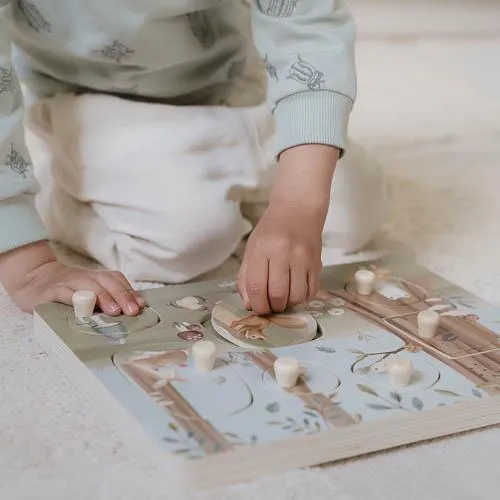 Puzzle sonore en bois Forest Friends