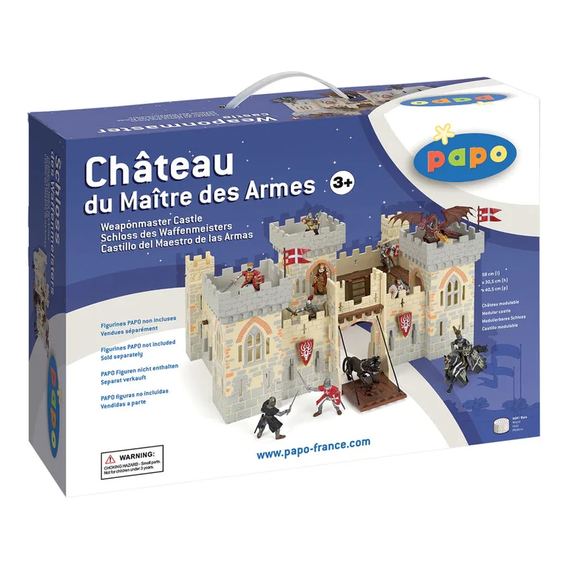 Château du maître des armes – château fort enfant en bois
