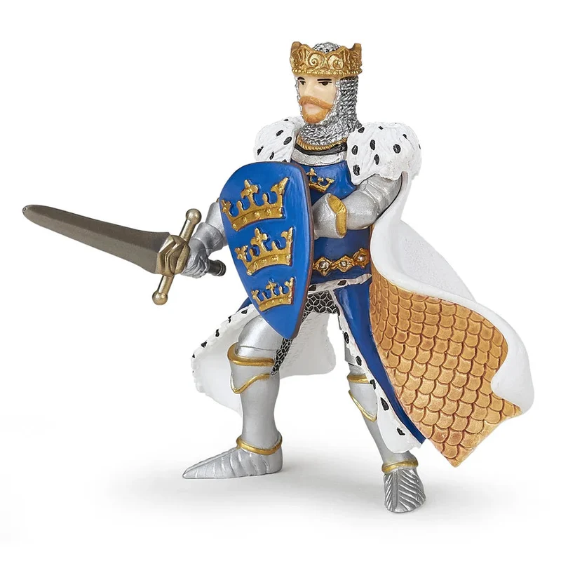 Figurine Roi Arthur bleu – jouet enfant dès 3 ans