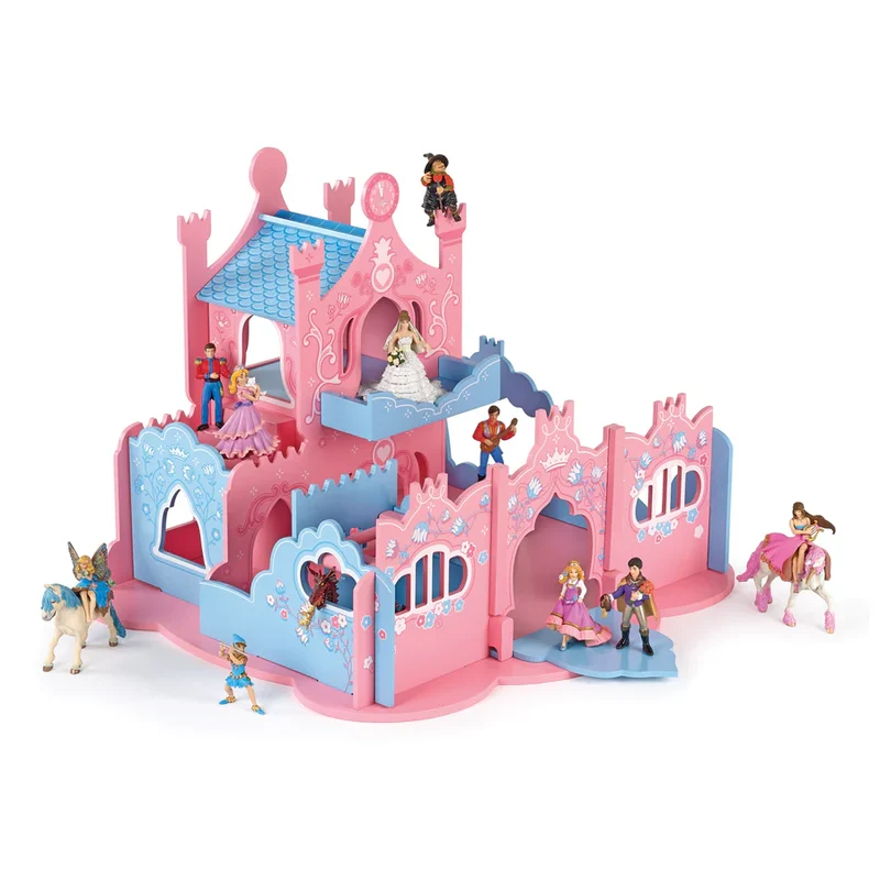 Château en bois enfant – jouet d’imagination château princesse