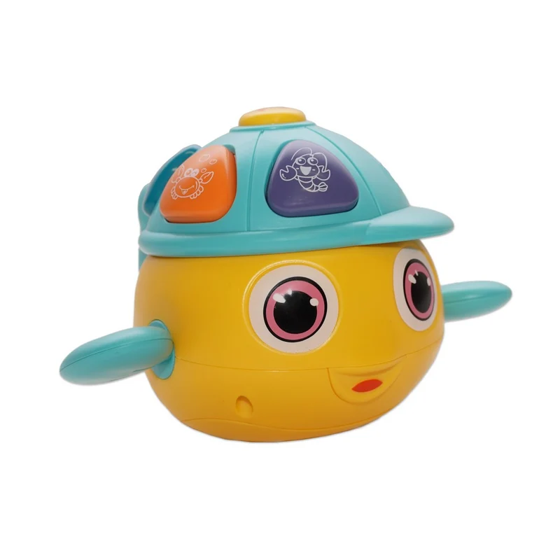 Jouet musical bébé poisson clown – jouet lumineux 12 mois