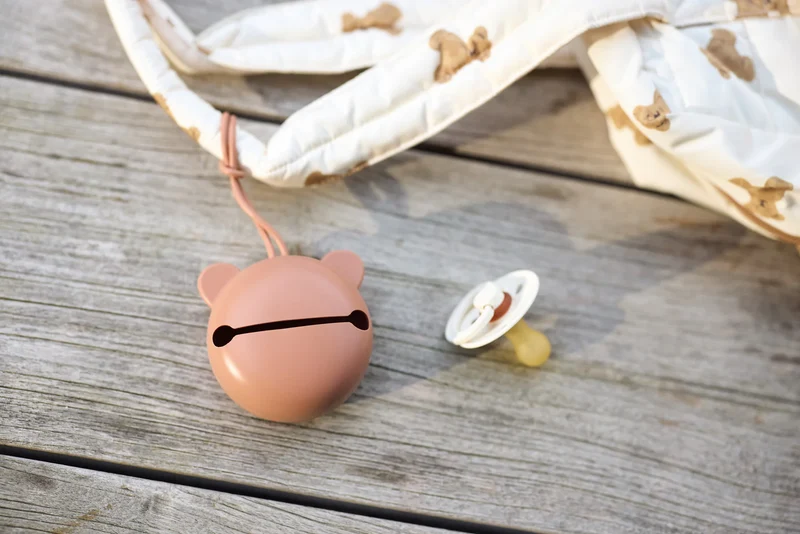 Étui tétine silicone bébé - Light Terra