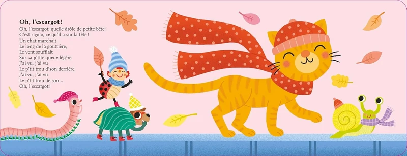 Petites comptines des petites bêtes – livre sonore bébé
