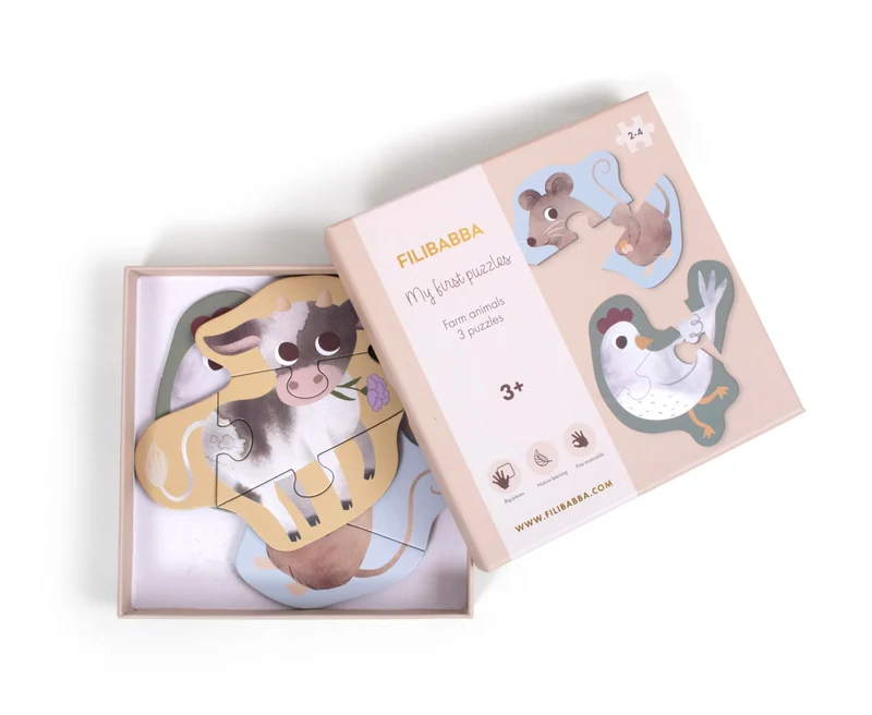 Mes premiers puzzles Animaux de la ferme