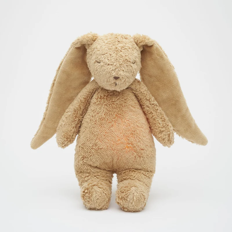 Lapin apaisant Moonie cappuccino en coton bio