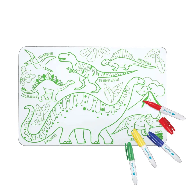 Mini set de coloriage réversible Dino