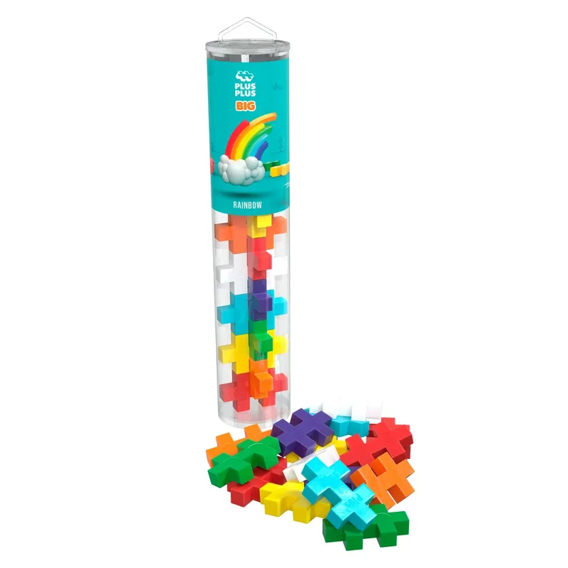 Tube BIG Arc-en-ciel 15 pièces