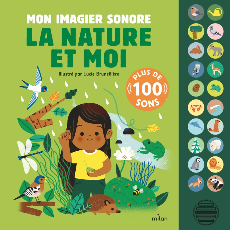 Mon imagier sonore La nature et moi