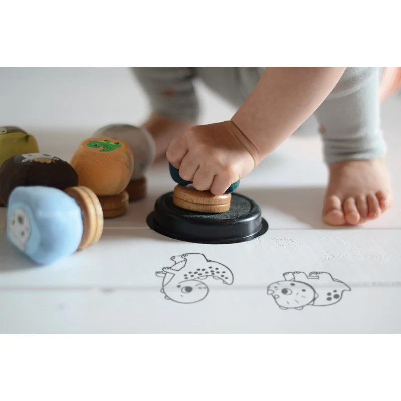Mes Dou'dou' dinosaures à tamponner