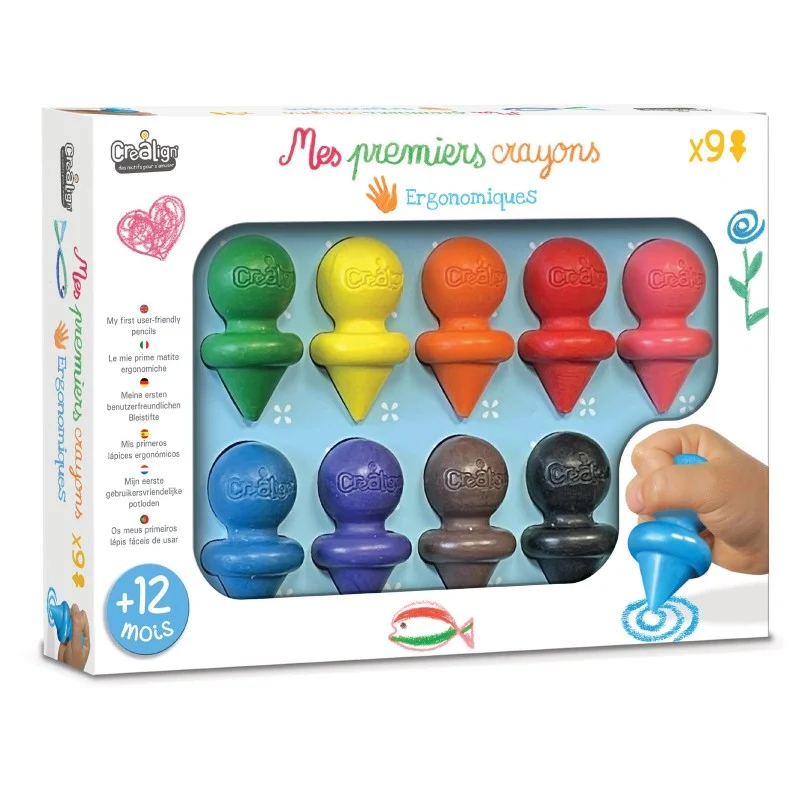 Mes premiers crayons de cire