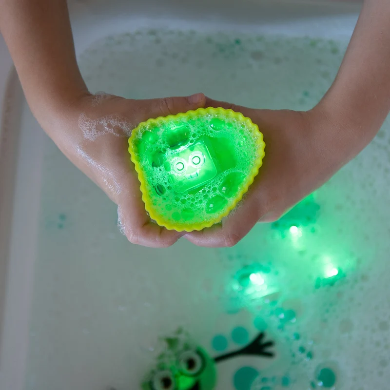 Cubes lumineux de bain - Pippa - Vert
