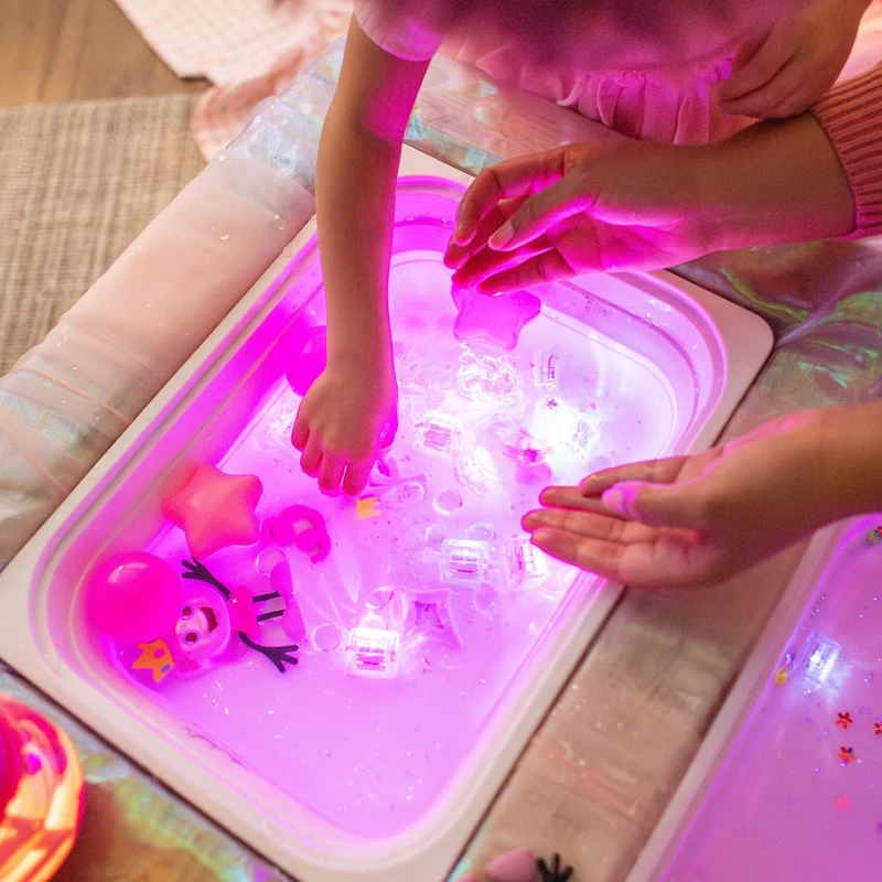 Cubes lumineux de bain - Princesse Ida - Rose