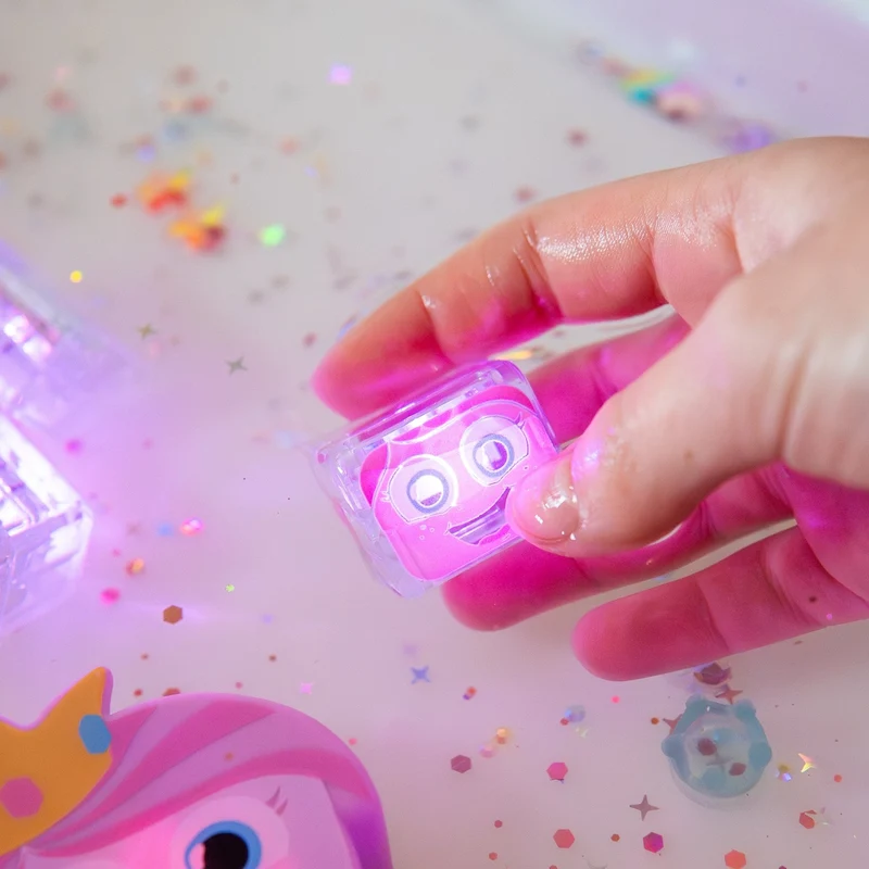 Cubes lumineux de bain - Princesse Ida - Rose