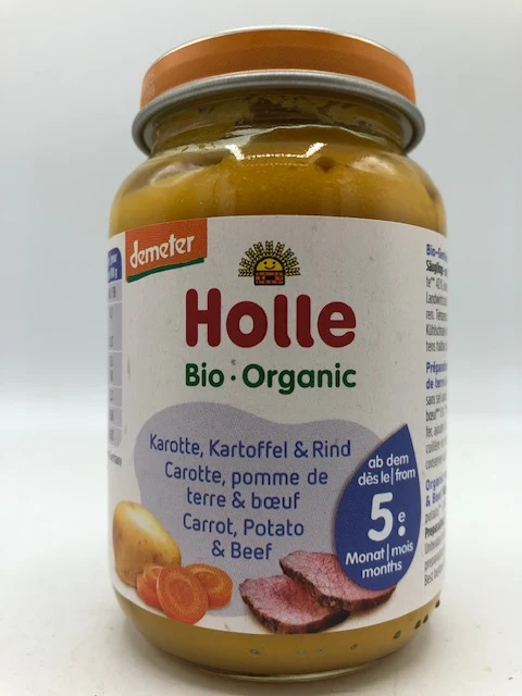 Carotte Pomme de terre bœuf, 190g, Holle
