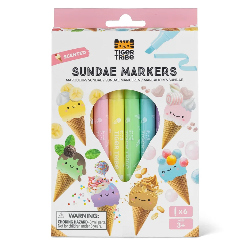 Feutres parfumés enfant – marqueurs coloriage 3 ans