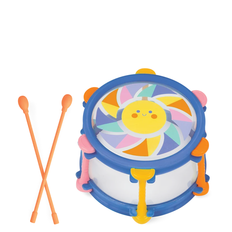 Jouet de bain bébé tambour – jouet d’éveil musical 2 ans