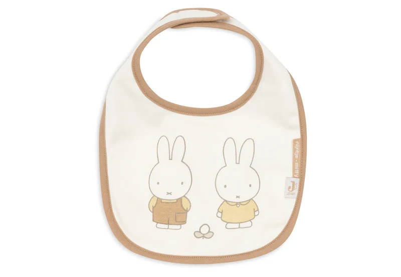Bavoir Jersey Imperméable - Miffy Family Farm - 5 Unités