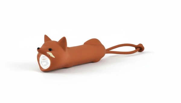 Lampe torche enfant renard rechargeable