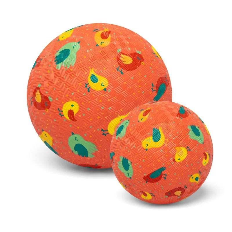 Balle bébé oiseaux en caoutchouc naturel – 13 cm ou 18 cm