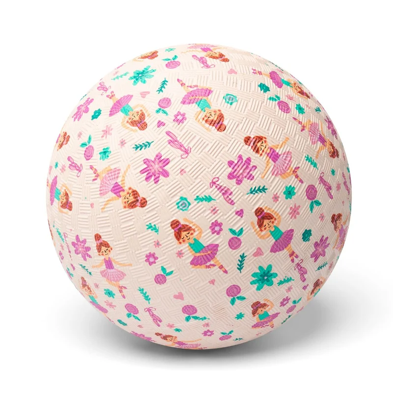 Balle bébé ballerine en caoutchouc naturel – 13 cm ou 18 cm