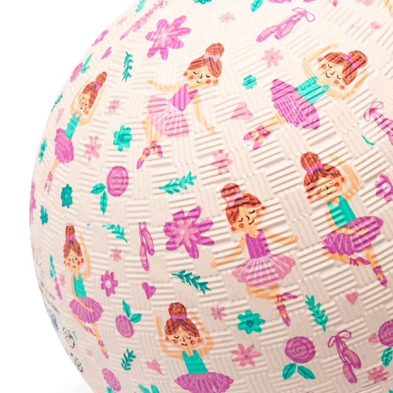 Balle bébé ballerine en caoutchouc naturel – 13 cm ou 18 cm