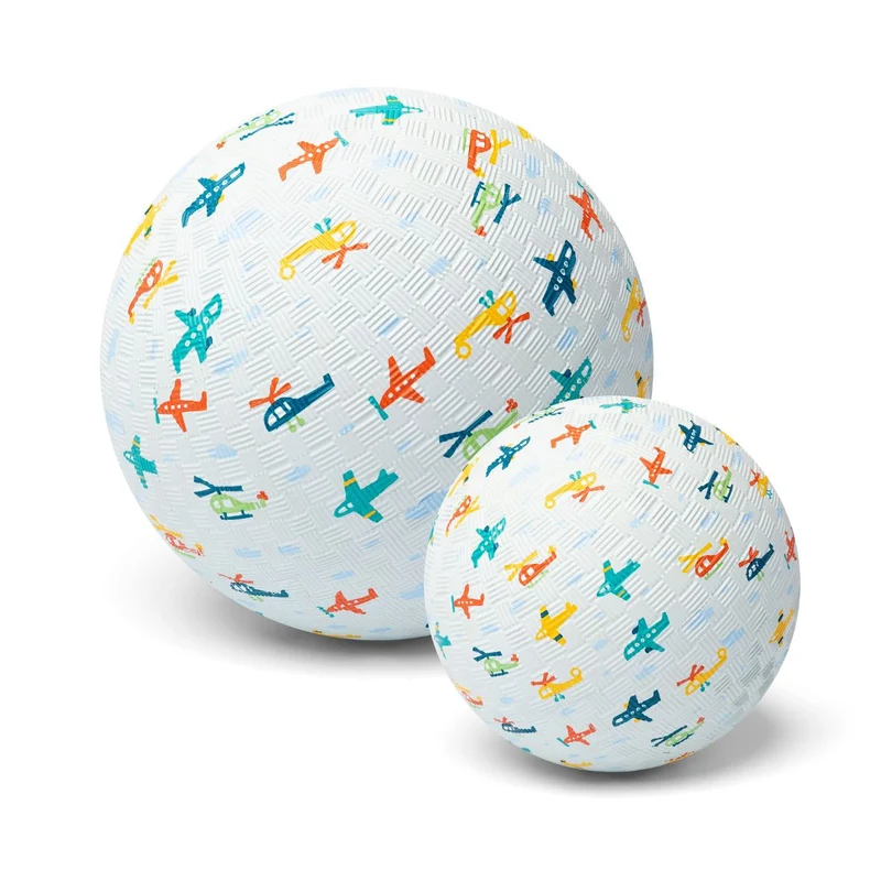Balle bébé avions en caoutchouc naturel – 13 cm ou 18 cm