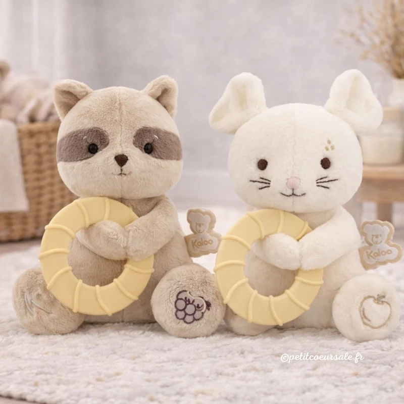 Peluche anneau de dentition bébé – Souris
