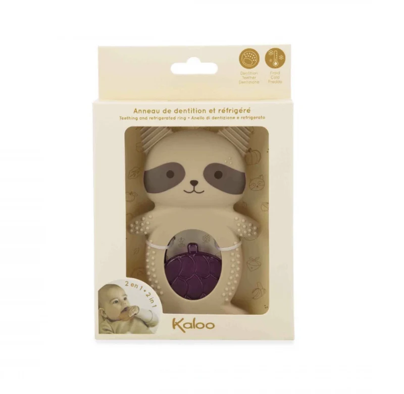 Anneau de dentition réfrigérant bébé – Raton laveur