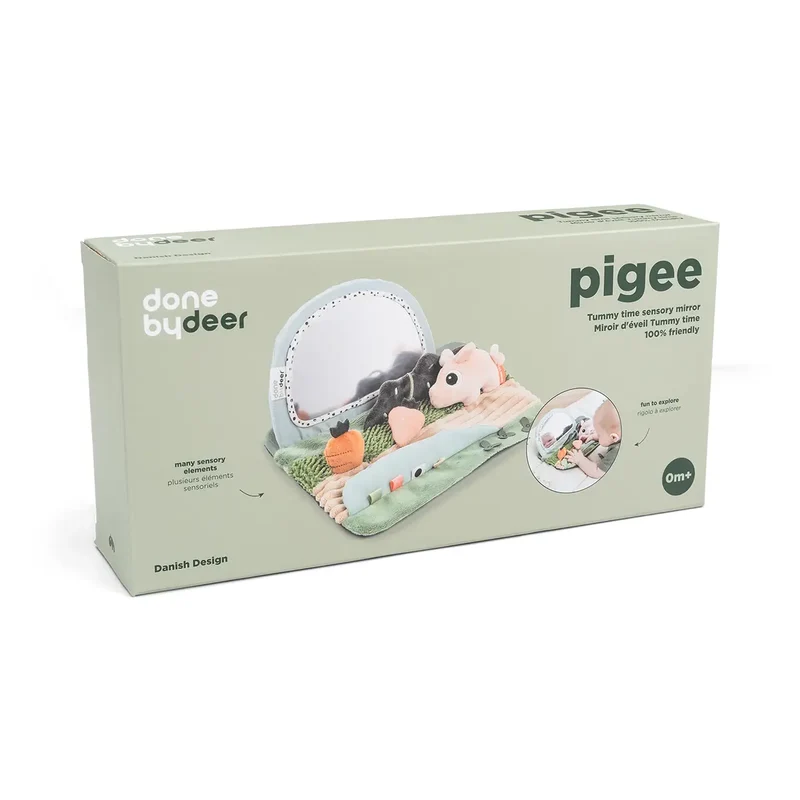 Miroir d'éveil Tummy time - Tiny farm - Multicolore