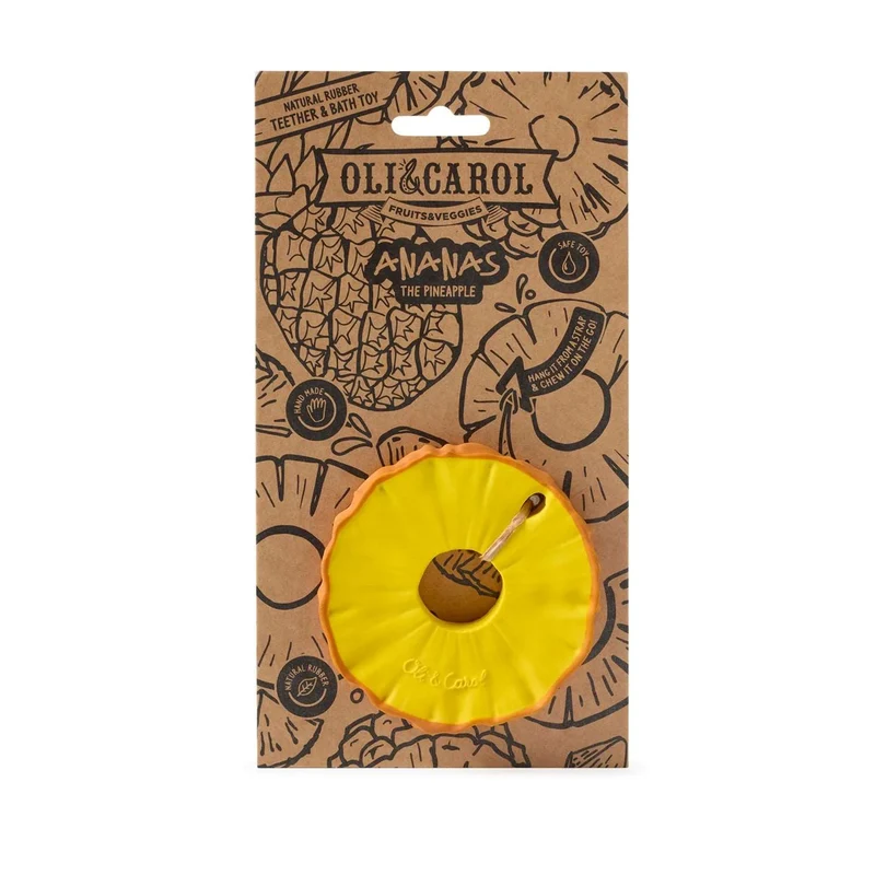 Anneau de dentition ananas