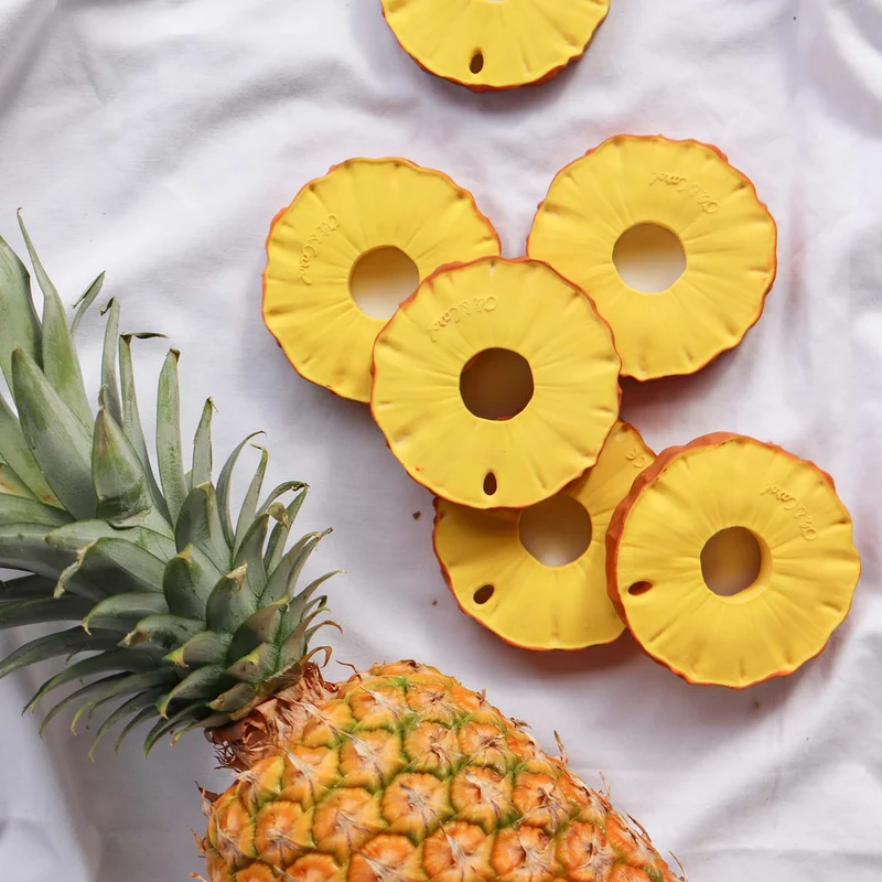 Anneau de dentition ananas