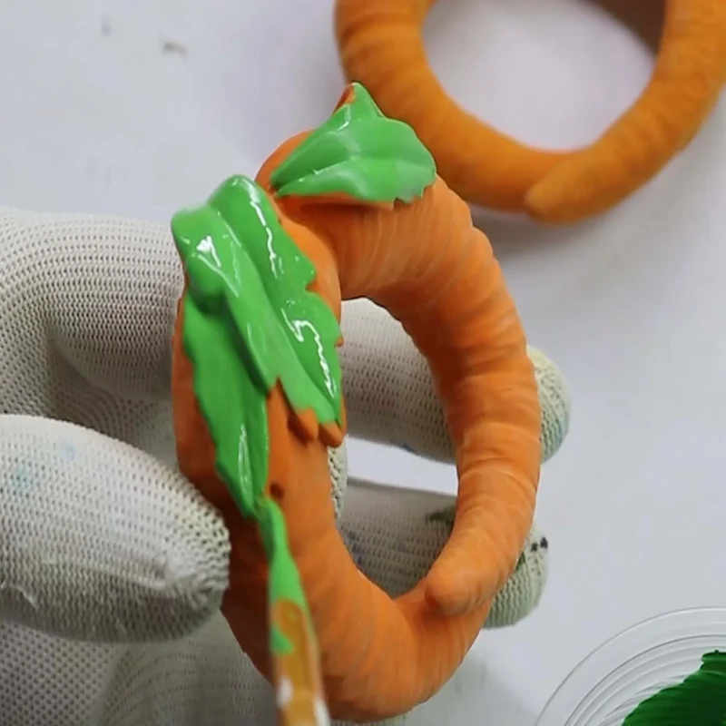 Bracelet de dentition Cathy la carotte