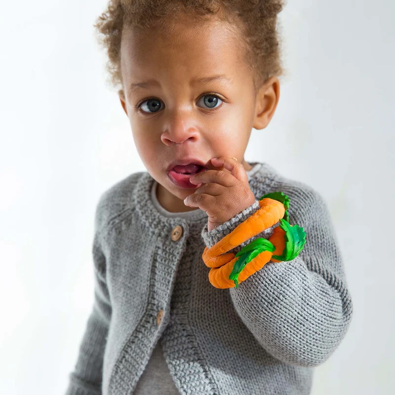 Bracelet de dentition Cathy la carotte