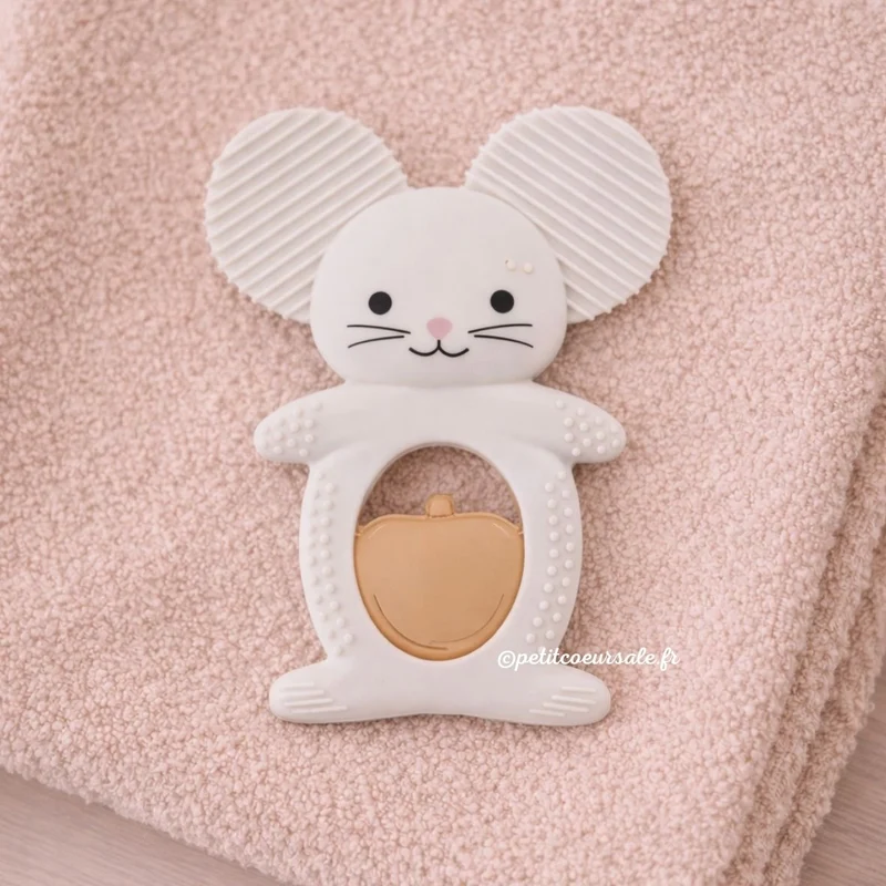 Anneau de dentition réfrigérant bébé – Souris