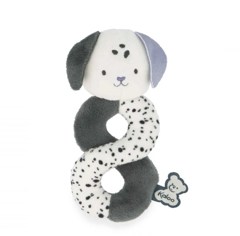 Hochet bébé naissance – Chiot torsadé