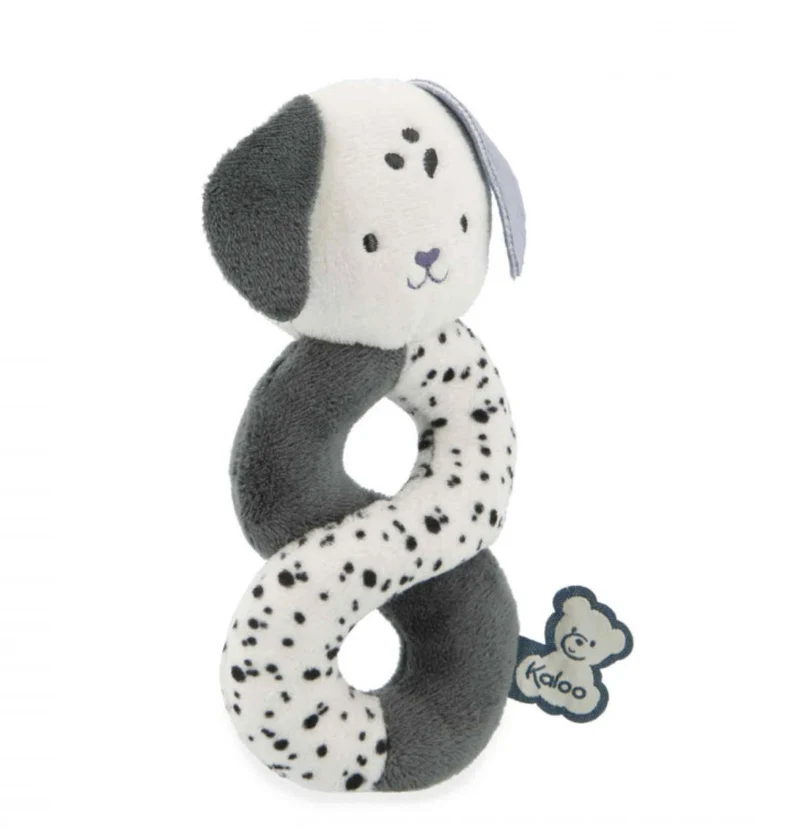 Hochet bébé naissance – Chiot torsadé