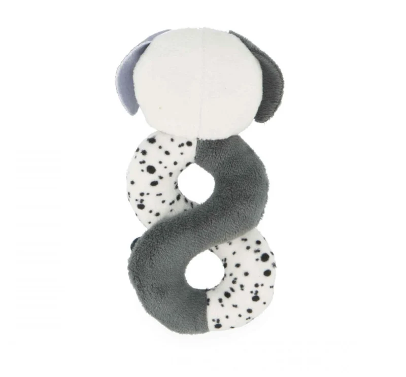 Hochet bébé naissance – Chiot torsadé