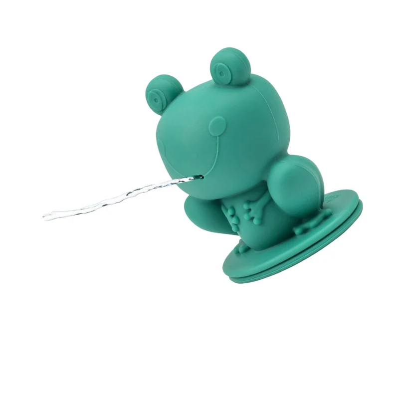 Jouets de bain bébé – Set 3 grenouilles en silicone