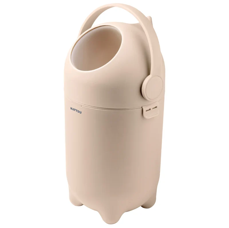 Poubelle à couches anti-odeurs Dropy Beige – pratique et économique