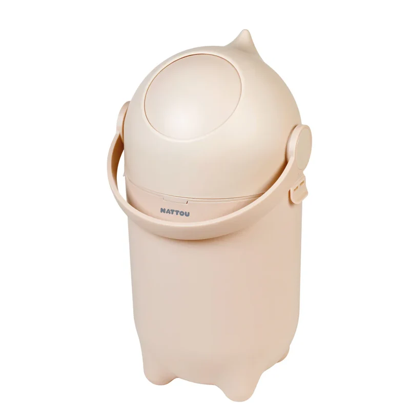 Poubelle à couches anti-odeurs Dropy Beige – pratique et économique