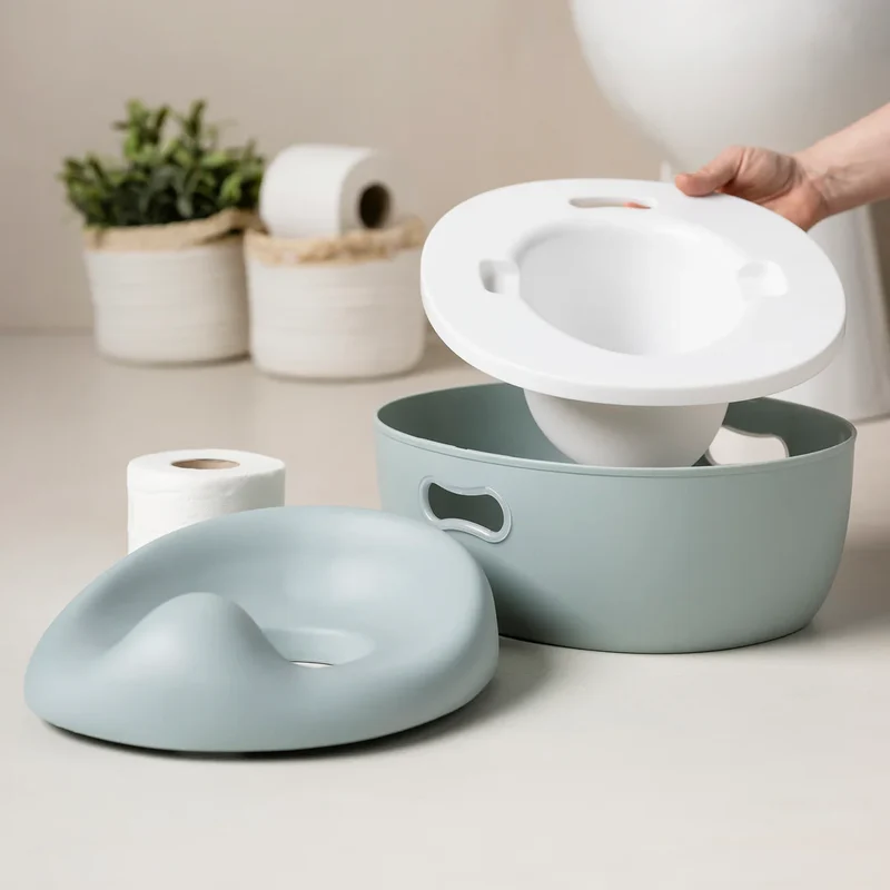 Pot d’apprentissage bébé évolutif 3 en 1 – Argile