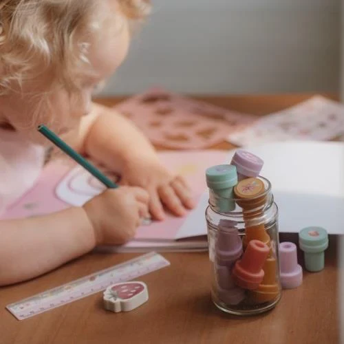 Tampons encreurs enfant – Fairy garden (16 pièces)