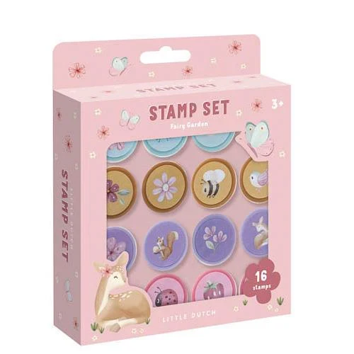 Tampons encreurs enfant – Fairy garden (16 pièces)