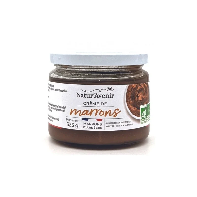 Crème de Marrons bio 325g, Natur'Avenir