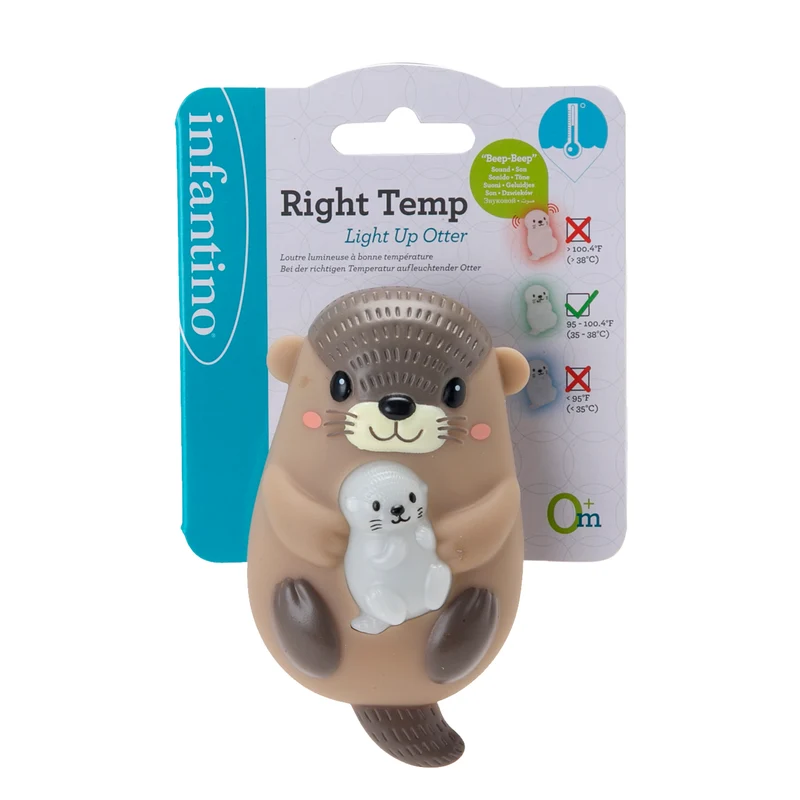 Thermomètre de bain bébé lumineux – Otarie